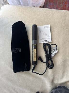 KIPOZI Professional Nano-Titanium Flat Iron Hair Straightener K-137 New